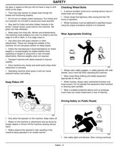 Alternative view of John Deere 717A, 727A Mini-Frame ZTrak (010001-) Operator's Manual (OMTCU18172)