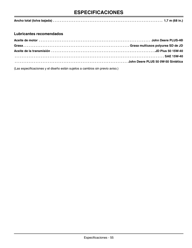 John Deere 7H17 (010001-030000), 7H19 (010001-020000) Commercial Walk Behind Mower (010001-) Operator's Manual (OMTCU18370) - Image 2