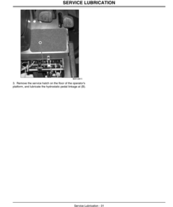 Alternative view of John Deere 1600 Wide Area Turbo Mowers (North America) (030001-040000) Operator's Manual (OMTCU18439E)