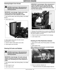Alternative view of John Deere 1600 Wide Area Turbo Mowers Export Edition (030001-040000) Operator's Manual (OMTCU18477)