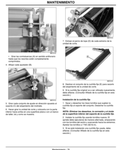 Alternative view of John Deere 3225C, 3235C & 3245C Lightweight Fairway Mowers North American Edtion (010001-030000) Operator's Manual (OMTCU20277)