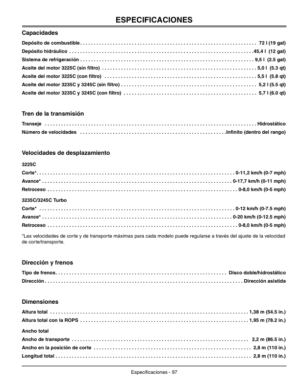 John Deere 3225C, 3235C & 3245C Lightweight Fairway Mowers North American Edtion (010001-030000) Operator's Manual (OMTCU20277) - Image 3