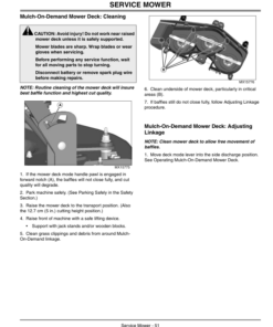 Alternative view of John Deere 737, 757 Mid-Mount ZTrak *w/Deck (040001-) Operator's Manual (OMTCU20640)