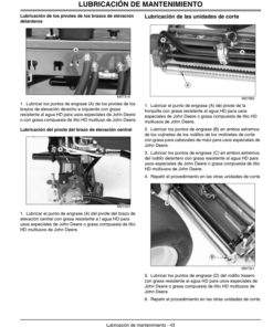 Alternative view of John Deere 2500A Professional Greens Mower North America (030001-) Operator's Manual (OMTCU21258)