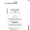 John Deere TC125 Turf Collection System Operator's Manual (OMTCU28197)