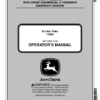 John Deere Bunker Rake 1200A (NA) Operator's Manual (OMTCU29137)