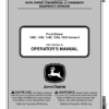 John Deere 1420, 1435, 1445 (110001-), 1545 (090001-), 1565 (100001-) Series II Front Mower Operator's Manual (OMTCU29562)