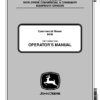 John Deere 8400 Commercial Mower Export Edition (020001- ) Operator's Manual (OMTCU29673)