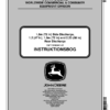 John Deere Mower Decks for 1505, 1515 - (010001-) Operator's Manual (OMTCU30041)