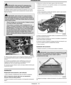 Alternative view of John Deere Top Dresser - TD100 (010001-) Operator's Manual (OMTCU30141)
