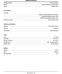 Alternative view of John Deere ZTrak Pro Series Z910A, Z920A, Z925A, Z925A EFI, Z930A, Z950A, Z960A, Z970A (North America) (030001-) Operator's Manual (OMTCU30418E)