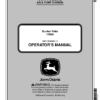 John Deere 1200A Bunker Rake (NA) Operator's Manual (OMTCU30901)