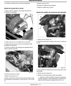 Alternative view of John Deere Walk Greens Mower 180SL, 220SL, 260SL (NA) Operator's Manual (OMTCU32822)