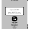 John Deere 14-Bushel Dump From Seat blower, Rear Hopper Operator's Manual (OMTCU33005)
