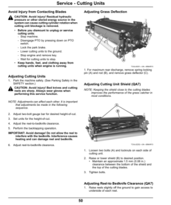 Alternative view of John Deere 2653B Trim & Surrounds Mower PrecisionCut Export Edition (080001-095000) Operator's Manual (OMTCU33559)