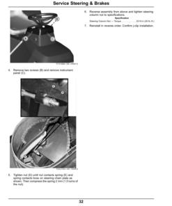 Alternative view of John Deere 1200A Bunker & Field RakeExport Edition (230001-) Operator's Manual (OMTCU33650)