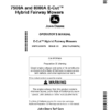 John Deere 7500A, 8000A E-Cut Hybrid Fairway Mowers (North American) Operator's Manual (OMTCU35076)
