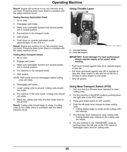 Alternative view of John Deere 7200A Trim & Surrounds Mowers Export Edition (010001-030000) Operator's Manual (OMTCU35169)