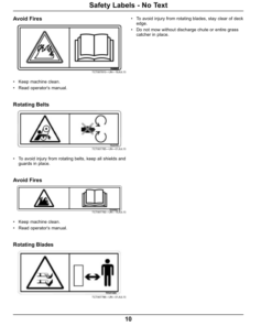 Alternative view of John Deere WHP36A, WHP48A, WHP52A & WHP61A Commercial Walk-Behind Mower North America (040001-050000) Operator's Manual (OMTCU35858)