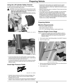 Alternative view of John Deere GLC1500 Grass & Leaf Collection System Operator's Manual (OMTCU36336)