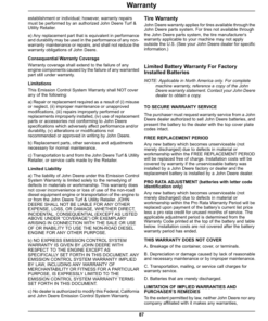 Alternative view of John Deere 2020A & 2030A ProGator North America (075001-080000) Operator's Manual (OMTCU37311)