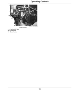 Alternative view of John Deere 180 E-Cut & 220 E-Cut Hybrid Walk-Behind Greens Mowers 180 E-Cut (020001-030000) 220 E-Cut (050001-060000) Export Edition Operator's Manual (OMTCU37344)