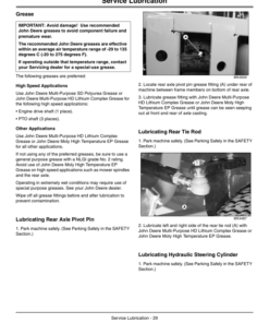 Alternative view of John Deere FRONT MOWER 1420 1435 1445 (130001-) 1545 (110001-) 1565 (120001-) SERIES II Operator's Manual (OMTCU38023)