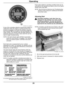 Alternative view of John Deere 2500B & 2500E Hybrid Riding Greens Mower North America (090001-095000) Operator's Manual (OMTCU38884)