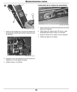 Alternative view of John Deere 800 Aercore Aerator North America (110001- ) Operator's Manual (OMTCU39880)