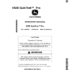 John Deere 652B Quik-Trak Pro MowersOrder manual as OMTCU39997.Only available as a multi-lingual document.English/Spanish North America (040001- ) Operator's Manual (OMTCU39997)