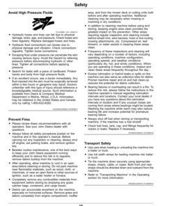 Alternative view of John Deere 1550, 1570, 1575, 1580 & 1585 SeriesTerrainCut Front MowersExport Edition (020001- ) Operator's Manual (OMTCU40059)