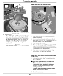 Alternative view of John Deere Blower, Rear Bagger Material Collection System Operator's Manual (OMTCU40070)
