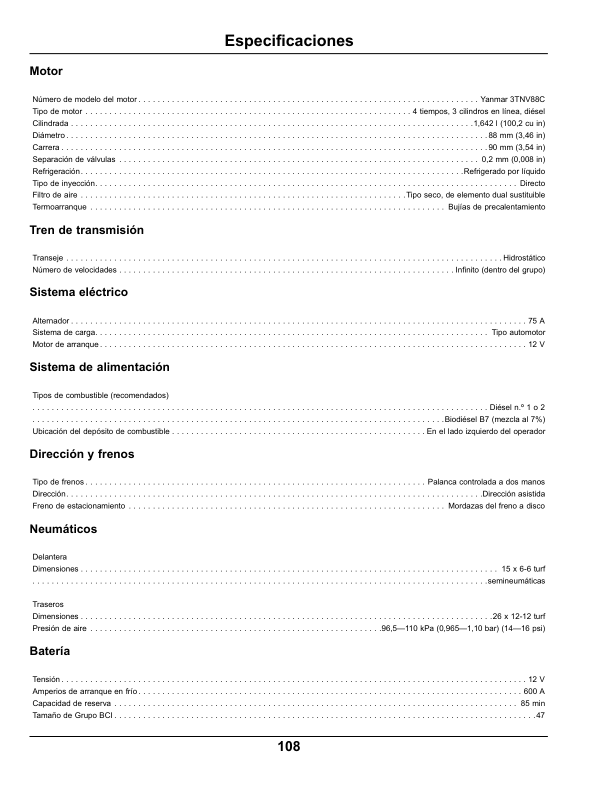 John Deere Z997R Diesel ZTrak (02001-) (North American) Operator's Manual (OMTCU40074) - Image 2