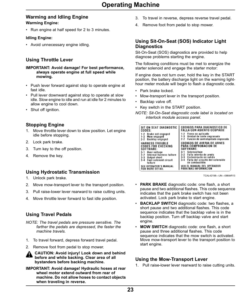 Alternative view of John Deere 2653B PrecisionCut Trim & Surrounds Mower (Export Edition) Operator's Manual (OMTCU40406)