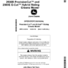 John Deere 2500B PrecisionCut, 2500E E-Cut Hybrid Riding Greens Mower (North American) Operator's Manual (OMTCU40434)