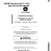 John Deere 2653B PrecisionCut Trim, Surrounds Mower (North American) Operator's Manual (OMTCU40435)