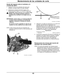 Alternative view of John Deere 2653B PrecisionCut Trim, Surrounds Mower (North American) Operator's Manual (OMTCU40435)
