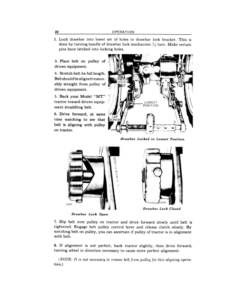 Alternative view of John Deere MT Utility Tractor Operator's Manual (OMTMT21051)