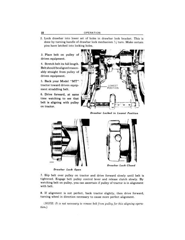 John Deere MT Utility Tractor Operator's Manual (OMTMT21051) - Image 2