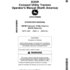 John Deere 2025R Compact Utility Tractors Operator's Manual (OMTR110061)
