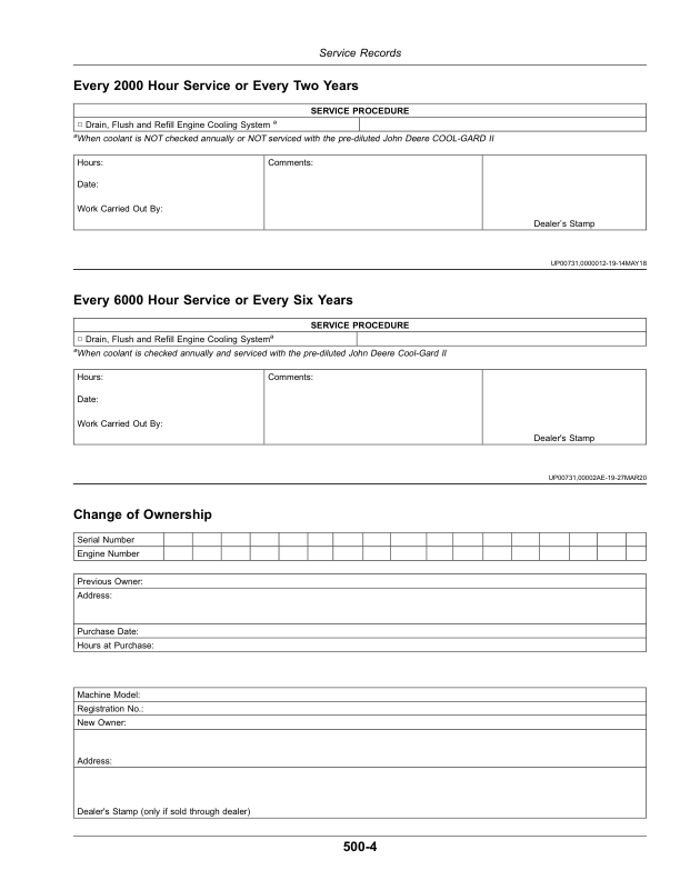 John Deere 3033R, 3039R, 3046R Tractors (Australia), Open Station (KL300001-), Cab (KL600001-) Operator's Manual (OMTR111995) - Image 3