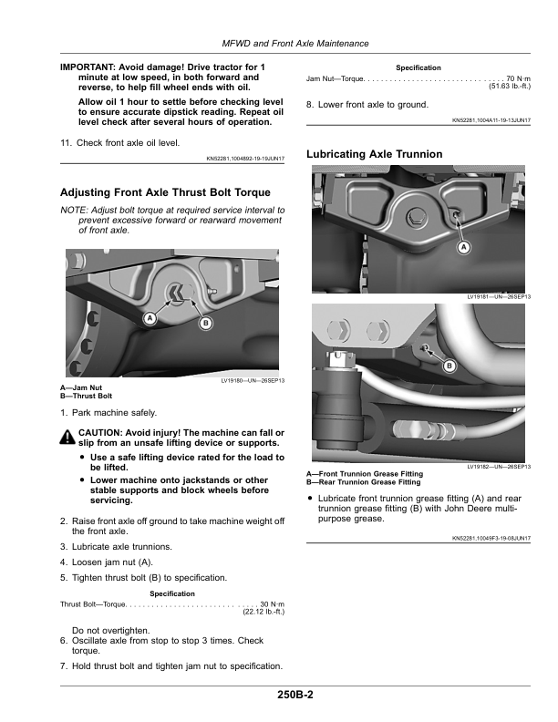 John Deere 4044M, 4044R, 4066M, 4066R Tractors, Cab, Open Operating Station (Export) (KL300001-) Operator's Manual (OMTR112022) - Image 2