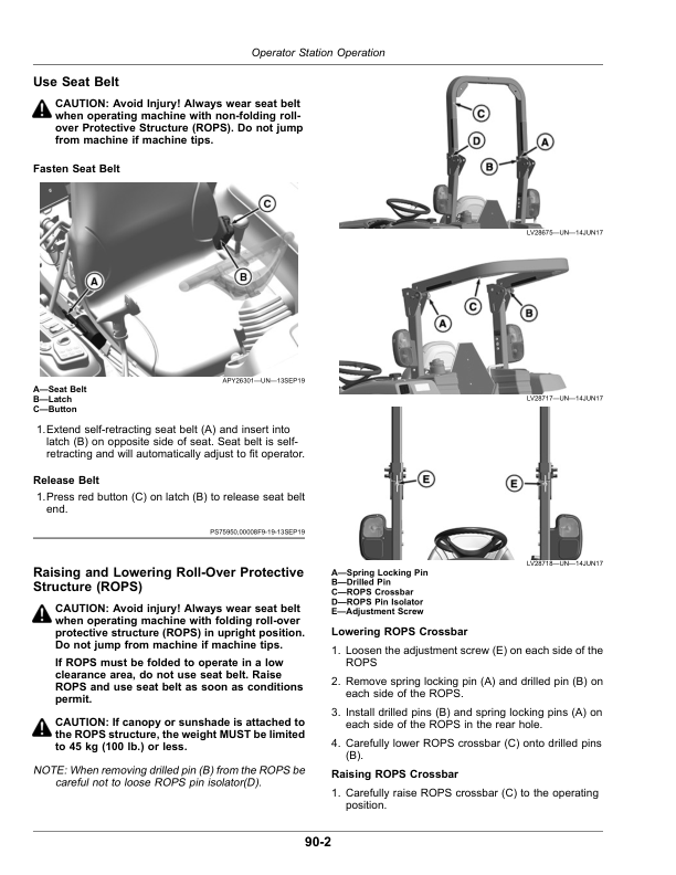 John Deere 3033R, 3039R, 3046R Tractors, Open Station (KL100001-), Cab (KL400001-) Operator's Manual (OMTR112398) - Image 3