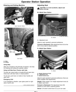 Alternative view of John Deere 4044M, 4044R, 4052M, 4052R, 4066M, 4066R Tractors, 4052M, 4066M Heavy Duty Compact Utility Tractors (North America) (J100001-K999999) Operator's Manual (OMTR114542)