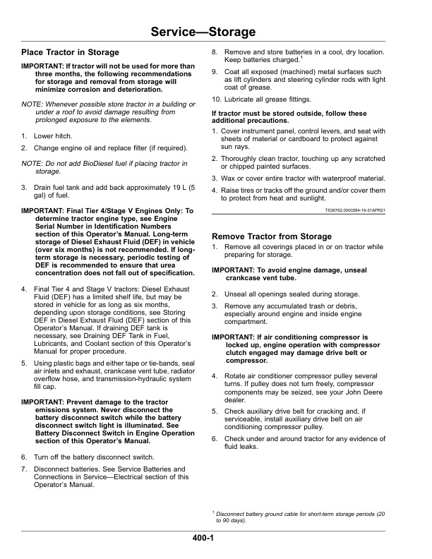 John Deere 9RT Tractors (925011-) (Export Edition) Operator's Manual (OMTR118847) - Image 4