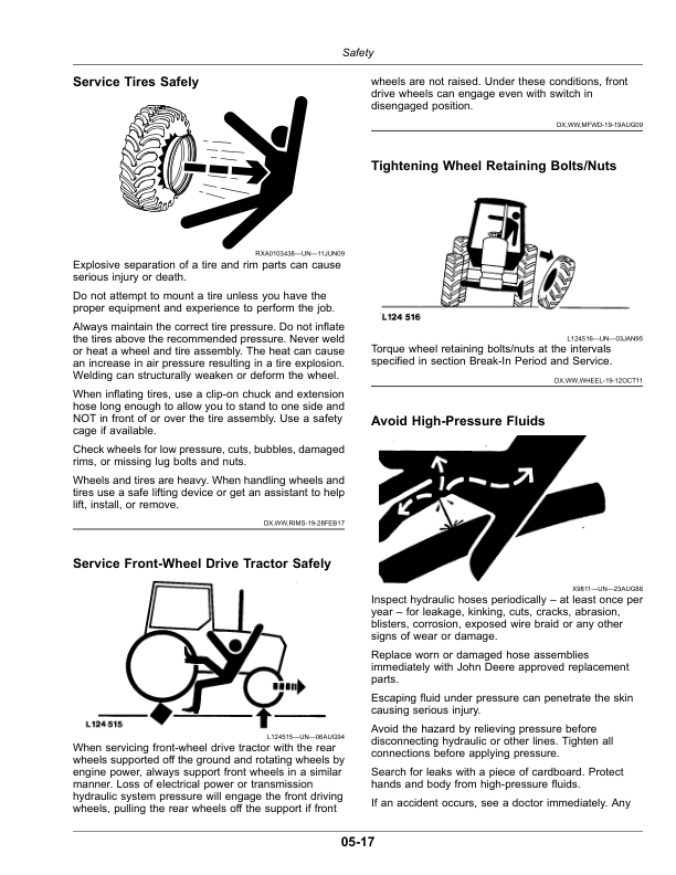 John Deere 9RX Tractors (820021-),(Export Edition) Operator's Manual (OMTR118877) - Image 3