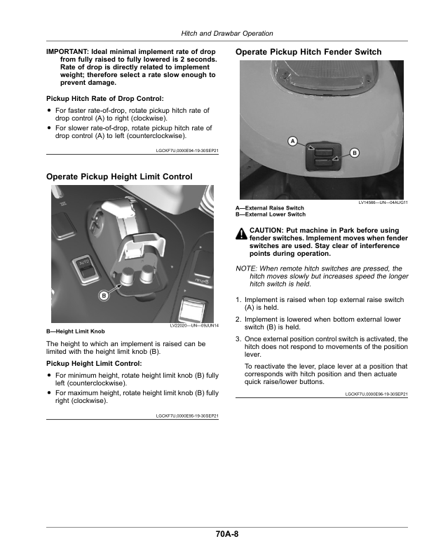 John Deere 5075M, 5095M, 5105M, 5105MH, 5120M (FT4) Tractors (North American) Operator's Manual (OMTR124925) - Image 2
