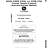 John Deere 5095M, 5105M, 5120M, 5130M (FT4) Tractors(Australia, New Zealand) Operator's Manual (OMTR129313)