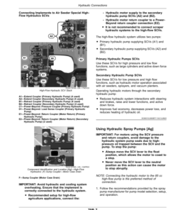 Alternative view of John Deere 9RX Tractors (Serial No. 822001-), European Edition G2 Operator's Manual (OMTR129376)