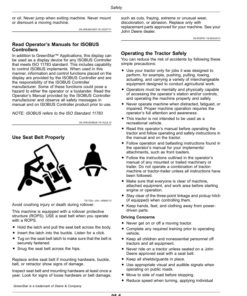 Alternative view of John Deere 5060EN, 5080EN Tractors Operator's Manual (OMTR133473)
